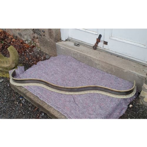 Large 18th Century Double Serpentine Fender