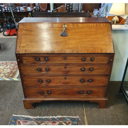 All Original George 3rd Mahogany Bureau