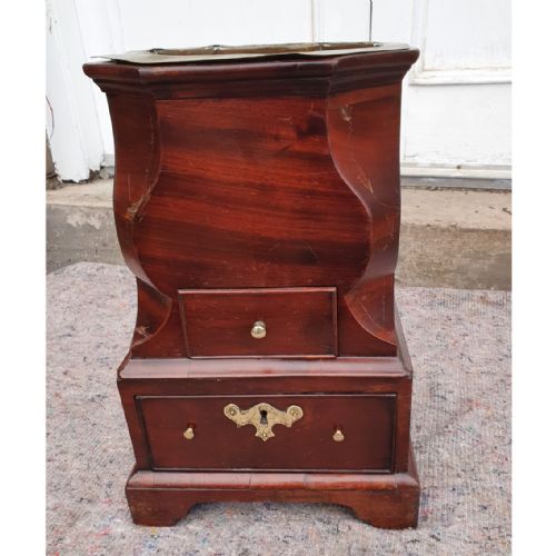 fig 1. EARLY 18th CENTURY MAHOGANY JARDINERE