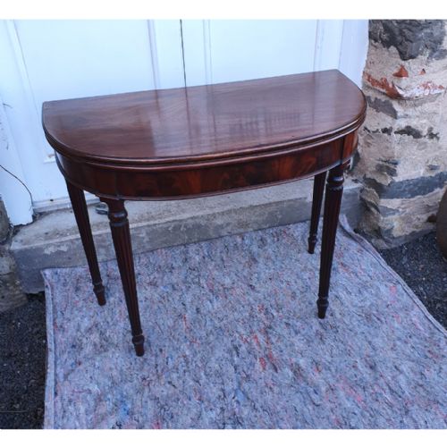 Georgian Gillows Style 'D' Tea Table