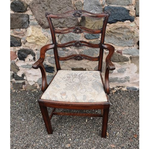 Georgian Style Edwardian Arm Chair