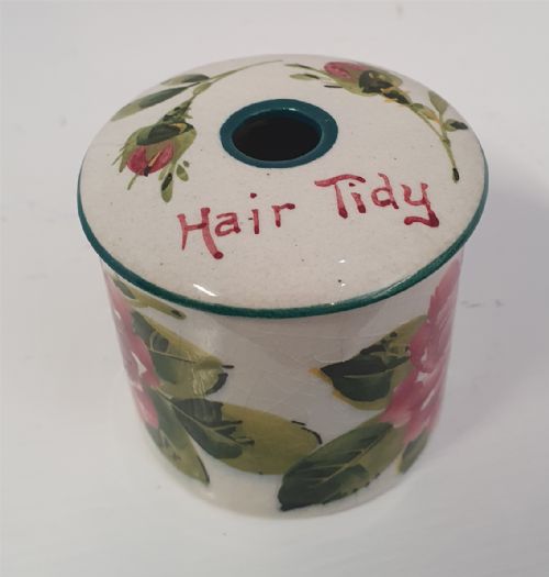 Rare Scottish Wemyss Wee Hair Tidy Pot