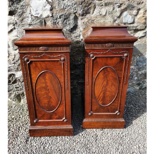 Fine Pair of Gillows Pedestal Cabinets