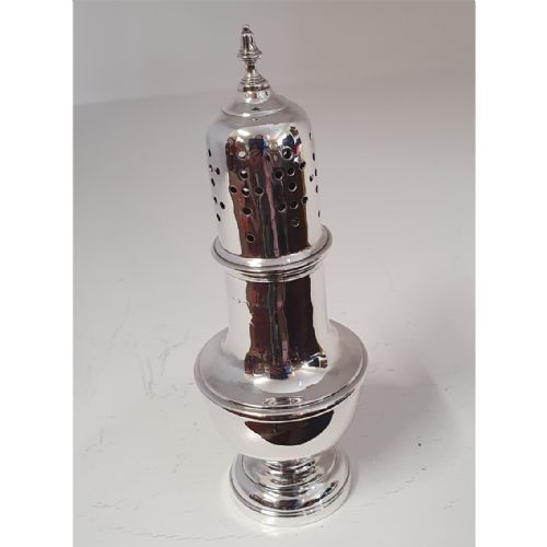 Edwardian Silver Sugar Castor / Shaker