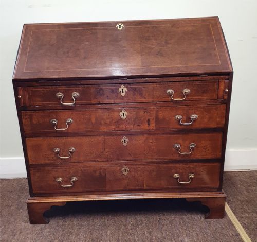 Fine & Rare 18th Century Burr Oak Bureau