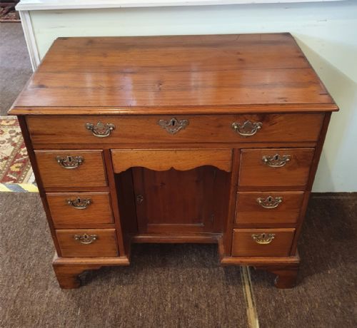 Mid 18th Century Cedarwood Kneehole Desk