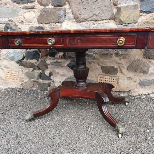 fig 1. Early 19th Century Scottish Mahogany Sofa Table