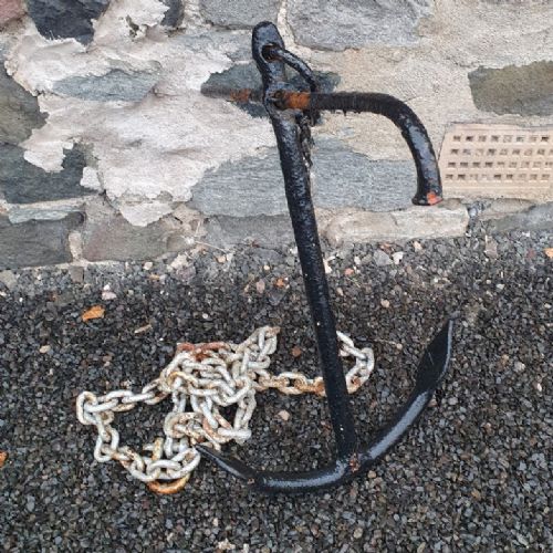 Good 19th Century Fishing Boat Anchor