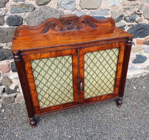 Scottish Regency Mahogany Side Cabinet