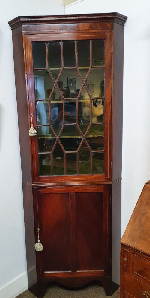 18th Century Georgian Double Corner Cupboard
