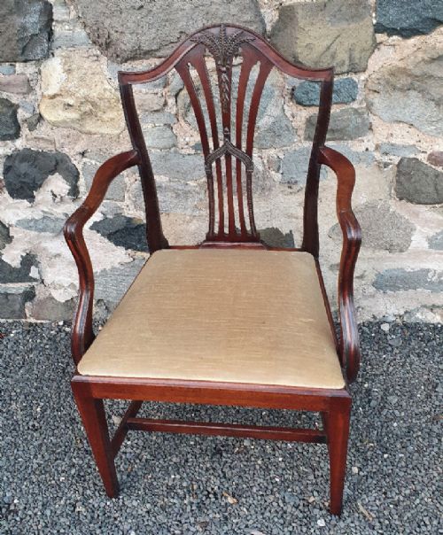 18th Century Hepplewhite Arm Chair