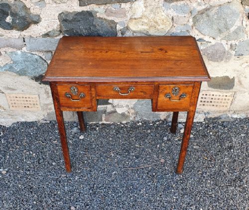 Country Made 18th Century Elm Lowboy