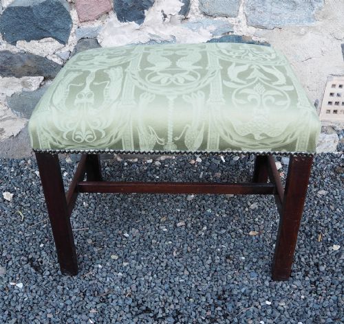 18th Century George 3rd Oblong Stool