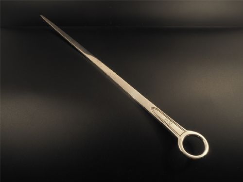 Fine Victorian Solid Silver Meat Skewer