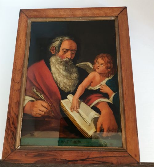 Regency Reverse Painted on Glass Picture