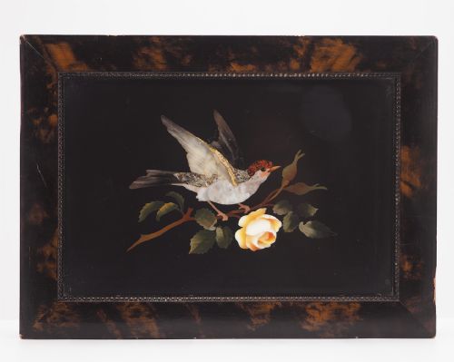 Late 18th Century Italian Pietra Dura Plaque