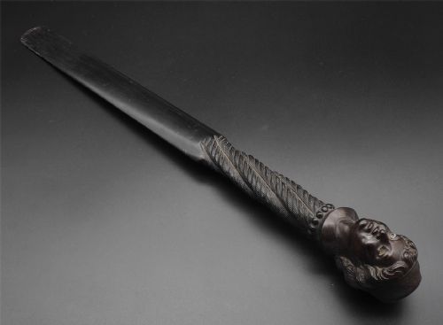 Unusual Mid 19th Century Ebony Page Turner