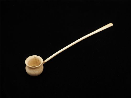 Rare Scottish Whale Bone Toddy Ladle