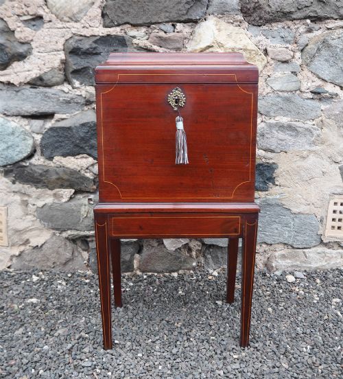 George 3rd Scottish Mahogany Wine Box