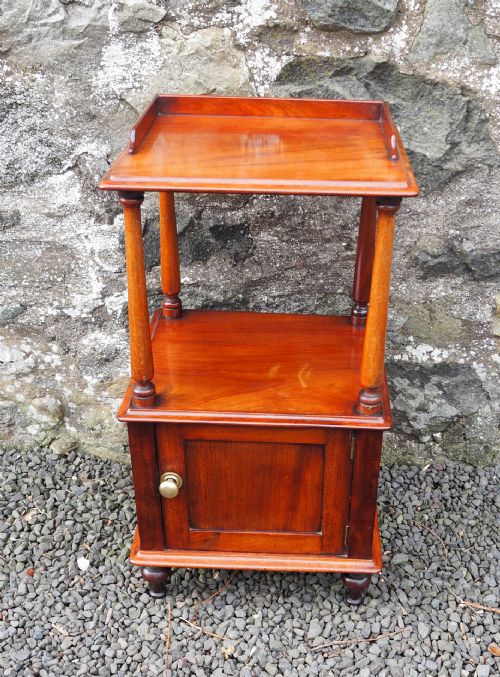 19th Century 2 Tier Bedside Cabinet