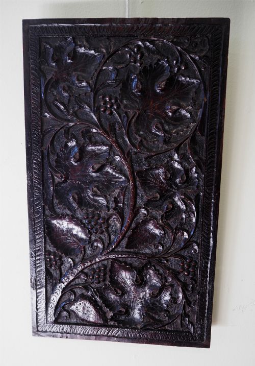 17th Century Carved Walnut Panel