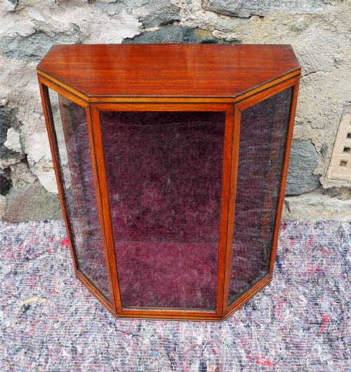 Georgian Satinwood & Mahogany Table Cabinet