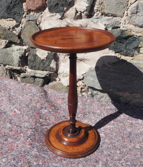 George 3rd Mahogany Candle Stand