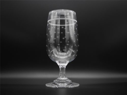 Superb Victorian Cut Glass Celery Vase