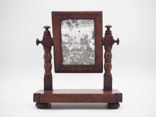 Rare Miniature Scottish Dressing Mirror
