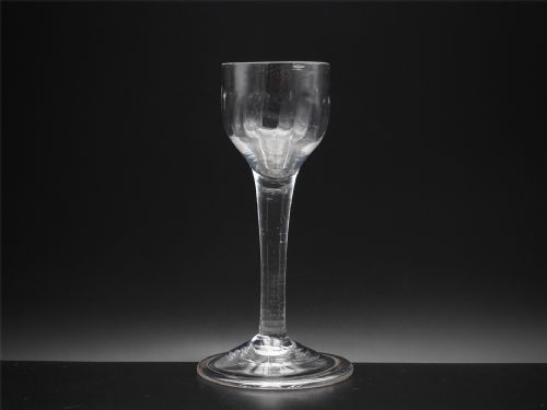 18th Century Folded Foot Wine Glass
