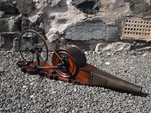 Fine 18th Century Mechanical Fire Blower