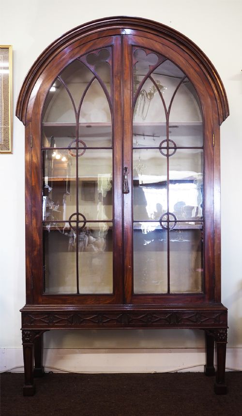 Early 19th Century Mahogany China Cabinet