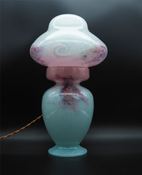 Rare Scottish Monart Mushroom Lamp