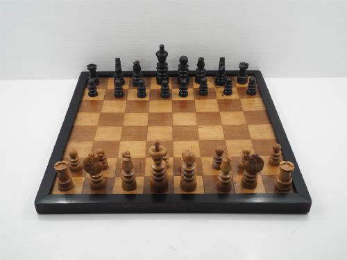 Chess Set, Chess Board and Draughts Set