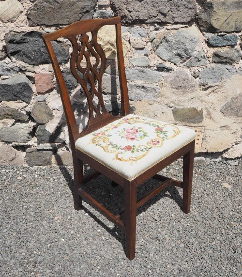 Georgian Country Elm Single Chair