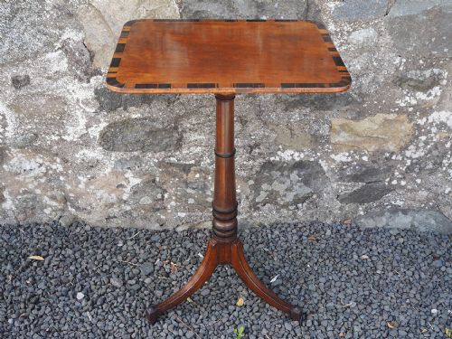 fig 1. Georgian Scottish Adjustable Lamp Table
