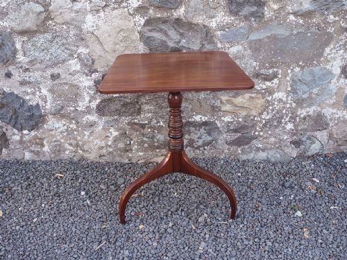 Pretty Regency Mahogany Wine Table