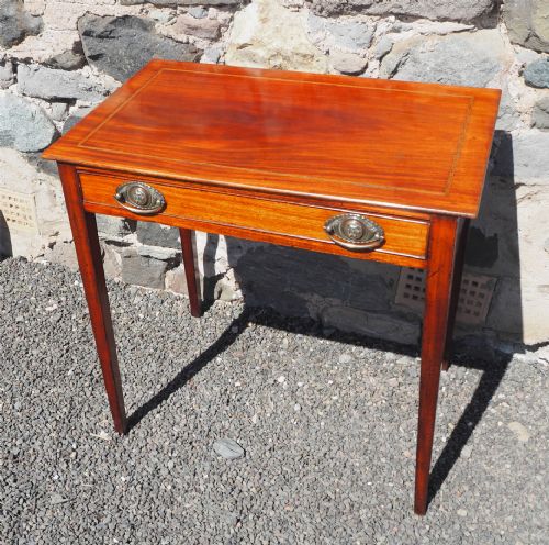 Small Georgian Mahogany Side Table