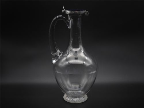 Victorian Silver Topped Claret Jug.