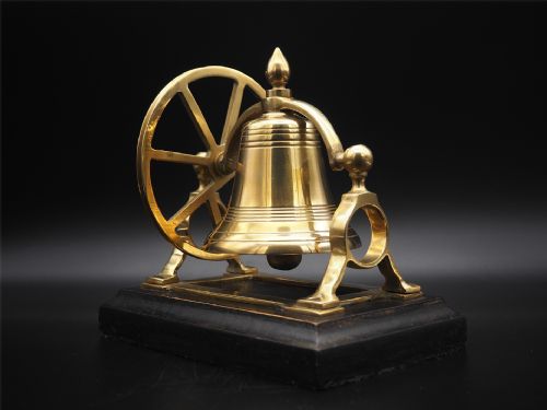 Victorian Brass Hotel Reception Bell