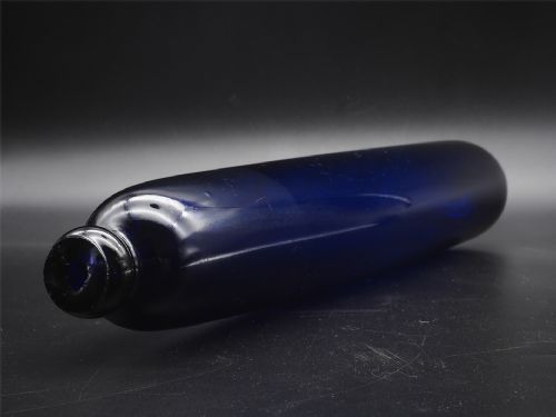 Victorian Bristol Blue Glass Rolling Pin