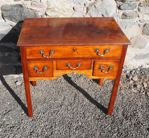 Early Georgian Solid Walnut Lowboy