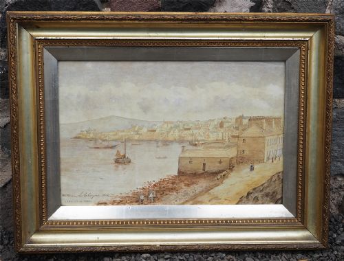 William L Cheyne, Shetland Isles Watercolour
