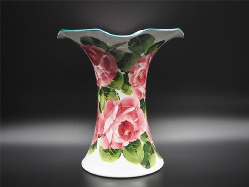 Large Scottish Wemyss "Lady Eva" Vase