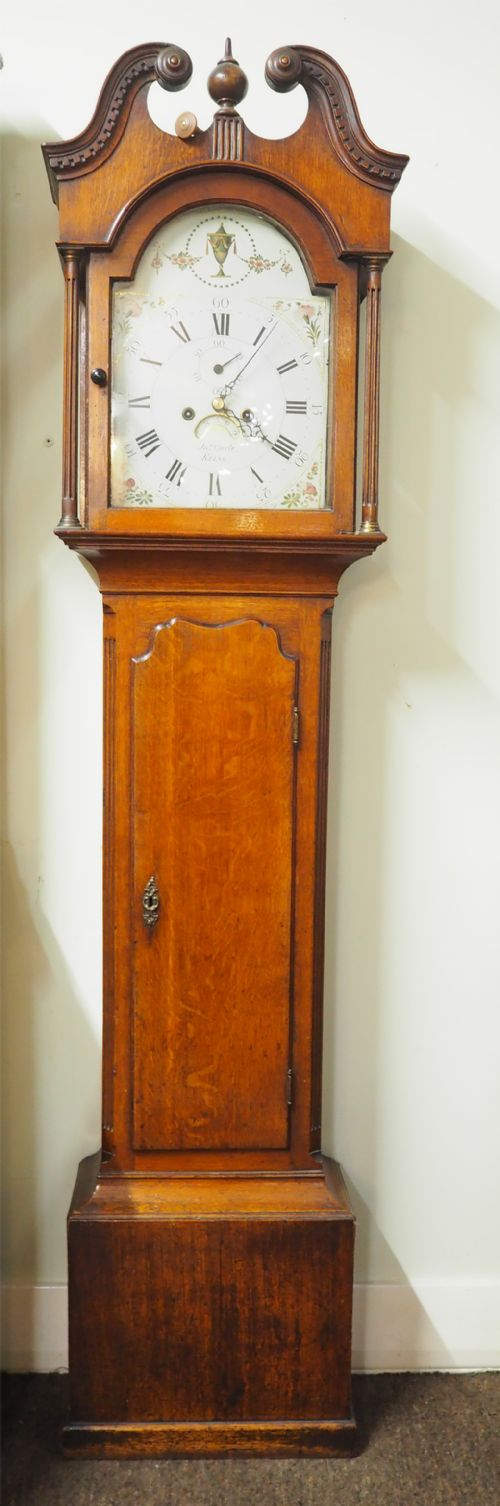 Stunning Scottish Oak Cased Longcase Clock