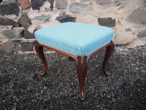 High Quality Victorian Rosewood Stool