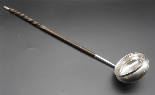 Scottish Provincial Silver Toddy Ladle