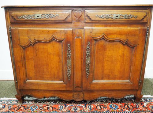 EARLY 19TH CENTURY FRENCH CHERRY BUFFET - ADDITIONAL PHOTO 4