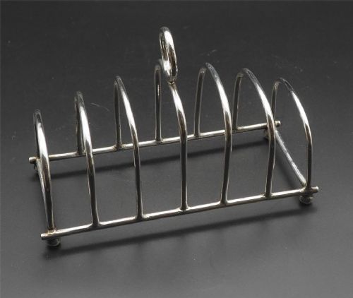 Sterling Silver Toast Rack. Birmingham 1920
