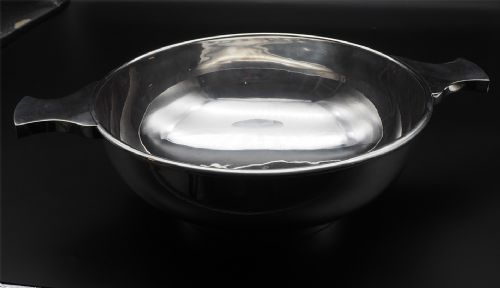 Huge Victorian Silver Plated Quaich